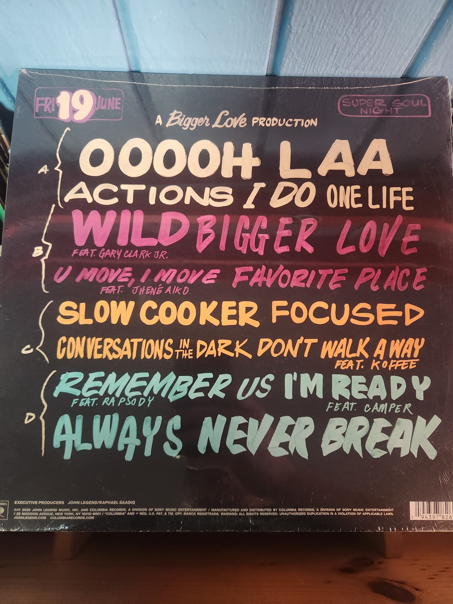 John Legend - Bigger Love